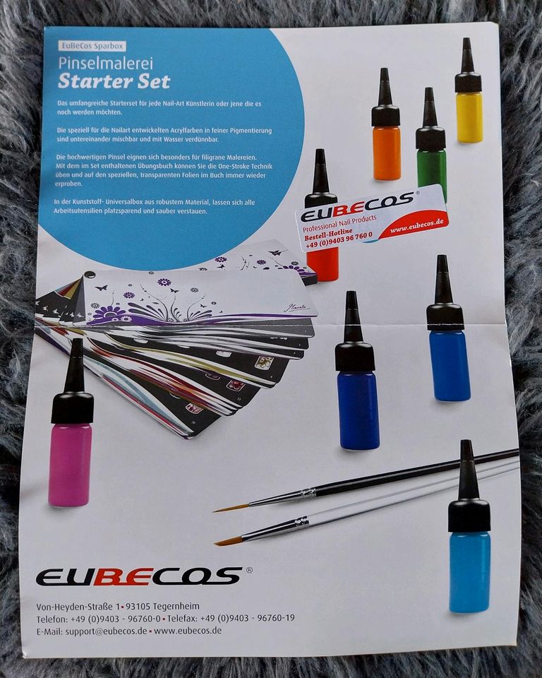 EUBECOS Pinselmalerei- Set Nail Art in Hohenwart