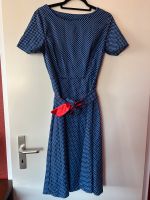 Rockabilly  polkadots blau mit weißen Punkten. Gr M/L Kostüm Brandenburg - Ahrensfelde Vorschau