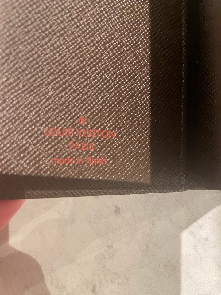 Louis Vuitton Damier Ebene Agenda Organizer in Stuttgart