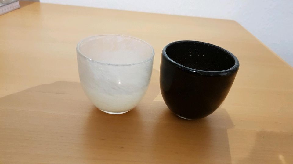 2 Teelichter Glas in Wülfrath
