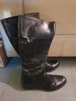 schwarze Budapester Lederstiefel gefüttert Berlin - Schöneberg Vorschau
