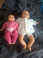 2 Retro Baby Puppen zu verkaufen.  50 und  36 cm Baden-Württemberg - Ebhausen Vorschau