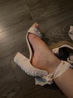 Schuhe binden pumps heels Wildleder Perlen Sommer Hochzeit Leipzig - Engelsdorf Vorschau