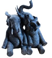 Elefanten Figur - 2 Elefanten Kopf an Kopf - für 49€ Nordrhein-Westfalen - Witten Vorschau