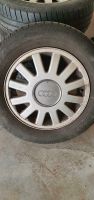 Original Audi Felgen + Reifen 195/65R15 Baden-Württemberg - Heiningen Vorschau