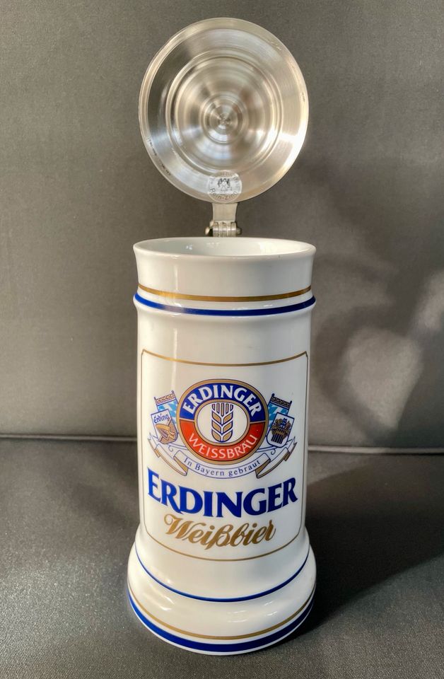 Bierkrug Erdinger Weißbier Bavaria Neu in Rötha