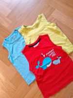 Gr 92 Set 3 Tops Shirts Wal uni Sommer Sachsen-Anhalt - Mansfeld Vorschau