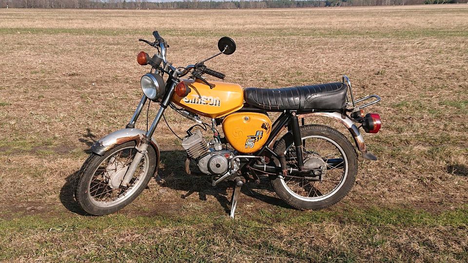 Simson s51 mit KBA Papieren, Baujahr 1987 in Großdubrau