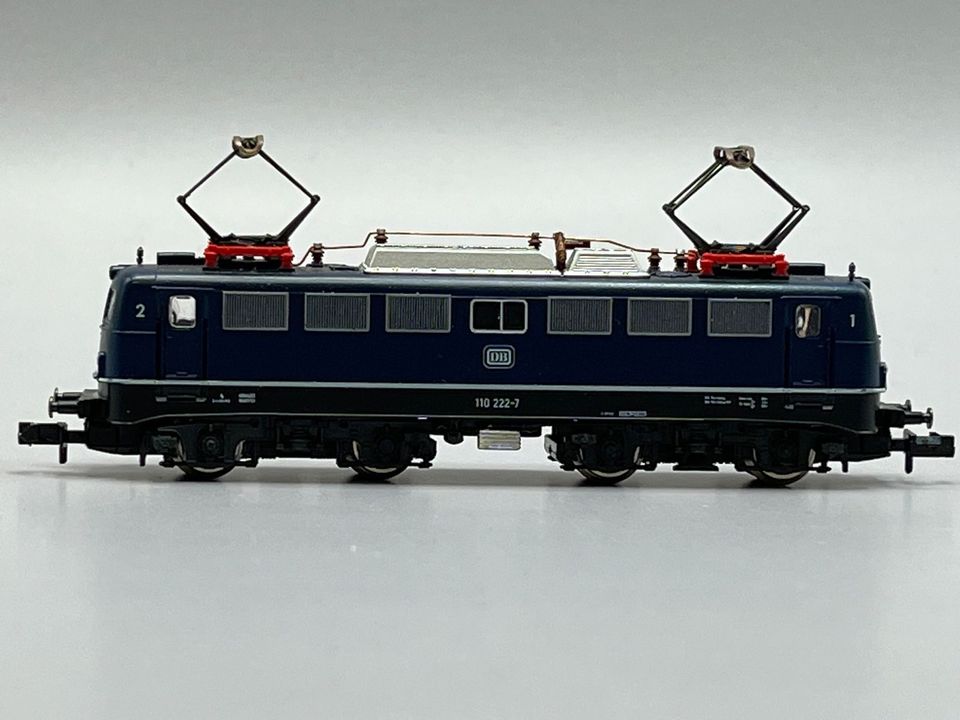 E-Lok BR 110 in blau, Fleischmann piccolo, Spur N in Hannover
