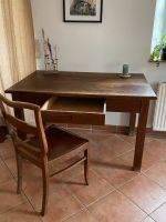Holztisch mit Schublade // Nordrhein-Westfalen - Billerbeck Vorschau
