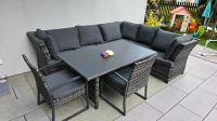 Dining Lounge Bolanos, 8 Sitzplätze, Aluminium/Polyrattan Bayern - Vaterstetten Vorschau