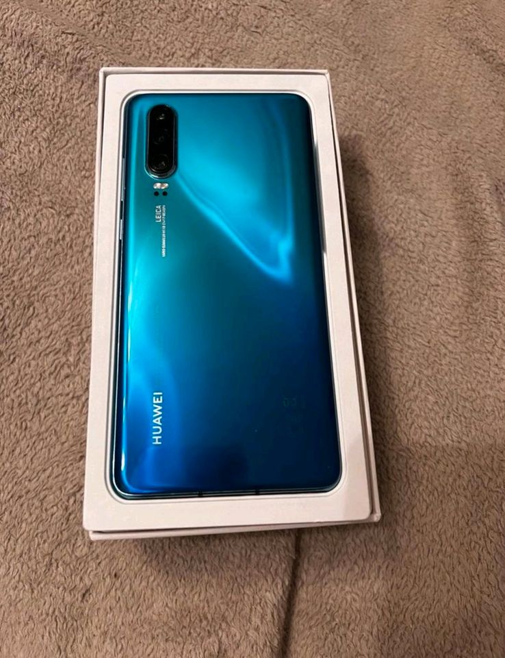 Huawei p30 Aurora Blau, Handy, Smartphone in Wörth Kr. Erding
