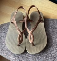 Havaianas Luna 27 - 28 bronze gold Flipflops Sandale Nordrhein-Westfalen - Arnsberg Vorschau