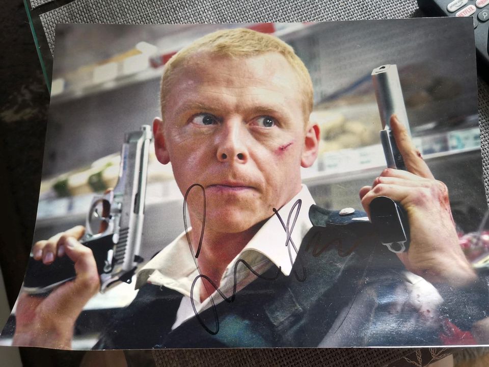 Simon Pegg Autogramm in Norderstedt