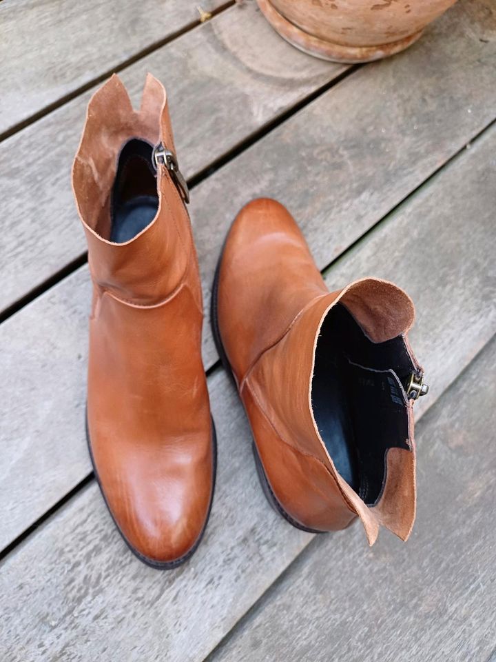 Paul Green Stiefelette 5 38 Leder Echtleder Stiefel Ankle Boots in Bönnigheim