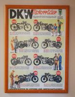 WERBUNG Plakat DKW AUTOUNION Motorrad Niedersachsen - Barsinghausen Vorschau