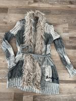❤️ Desigual Strickjacke ❤️ S 36 ❤️ Fellkragen Brandenburg - Teltow Vorschau