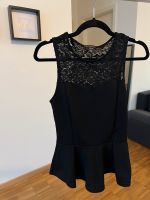 Damen Spitzen Oberteil schwarz elegant Business Edel Blogger S Bayern - Gröbenzell Vorschau