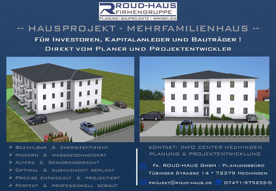 + EXKLUSIVES MEHRFAMILIENHAUS-PROJEKT! + in Bad Herrenalb