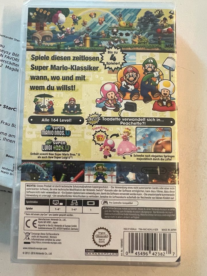 Super Mario Spiele Nintendo Switch❤️NEU MIT FOLIE‼️Je 40€ in Magdeburg