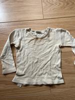 Wolle Seide Baumwolle Cosilana Shirt Creme 80/86 Sachsen-Anhalt - Halle Vorschau