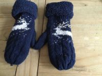 ** Winter Handschuhe blau Rentier mit Steinchen Gr.ca.M **(799) Bayern - Sachsenkam Vorschau