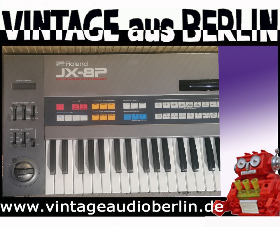 seltener alter Roland JX-8P Analog Synthesizer rare & vintage 80s in Berlin