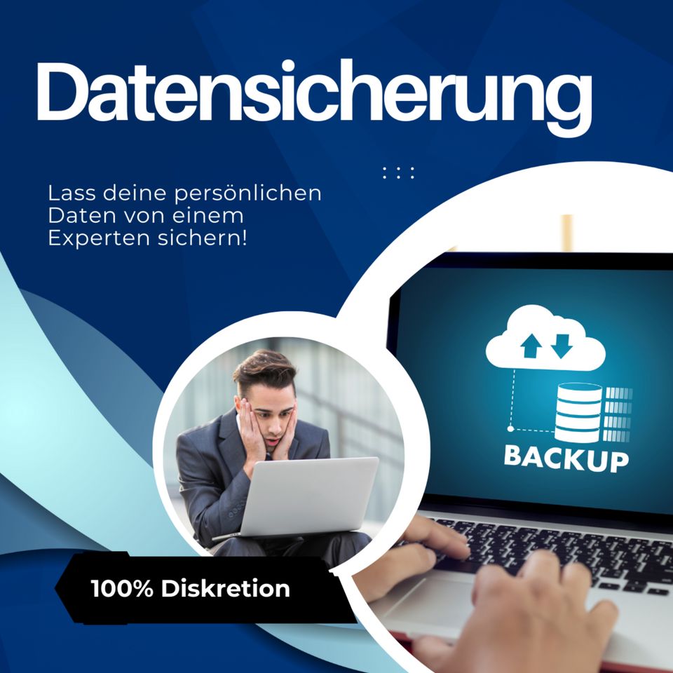 Datensicherung Deines PC + Laptops Windows Mac Linux Android in Becherbach