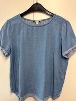 Esprit blaue Jeans-Look kurzarm Bluse / Shirt Gr. 44 neuwertig Hessen - Elz Vorschau