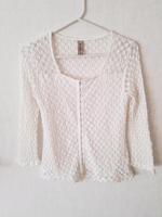 Weißes Shirt mit Details S Nordrhein-Westfalen - Lippetal Vorschau