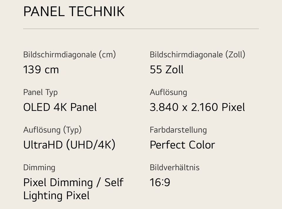 4K Smart TV LG OLED55B7D (gebraucht) in Regensburg