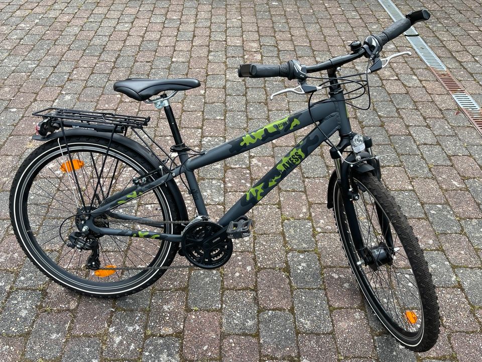 Kinderfahrrad Axess action 21Gänge 26 Zoll Top auf Sylt in Westerland