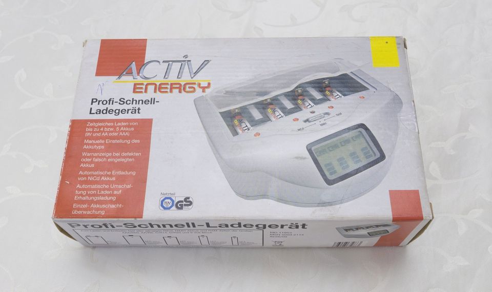 Lader Activ Energy Profi Schnellladegerät MD 11954 OVP in Bayern -  Hohenlinden | eBay Kleinanzeigen ist jetzt Kleinanzeigen