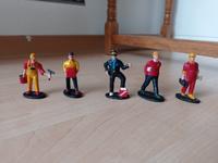 5x DDR Aktion Figur Aktionfigur Postbote Polizist Monteur Passant Mühlhausen - Freiberg Vorschau