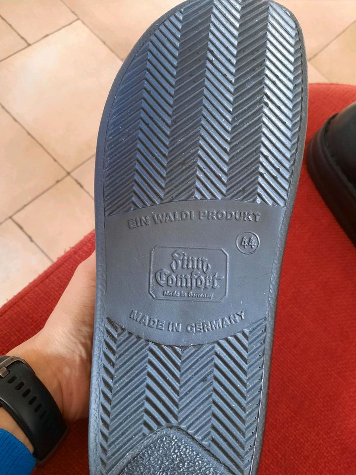 Finn Comfort Herrenschuhe Gr. 44 schwarz neu Sneaker Halbschuh in Mindelheim