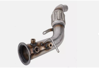 Downpipe Edelstahl 76mm Für BMW E90 E91 E92 325d 330d E60 E61 X5 Bayern - Erding Vorschau