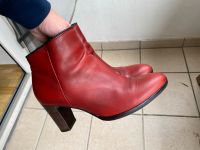 Gabor Stiefel Stiefeletten rot Leder 43/ 9 Niedersachsen - Buxtehude Vorschau