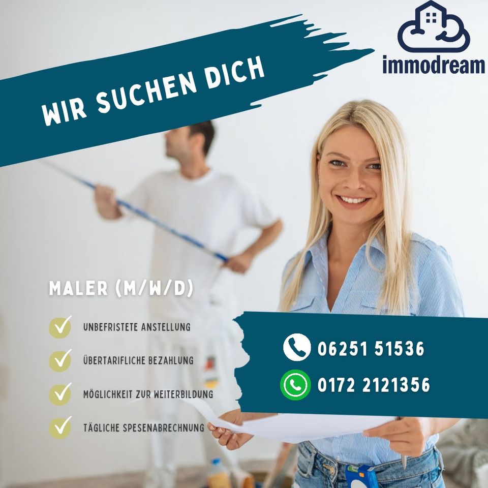 Maler/Verputzer gesucht in Lorsch