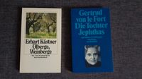 2 Taschenbücher: Erhart Kästner; Gertrud von le Fort:zusammen 2€ Bayern - Möhrendorf Vorschau