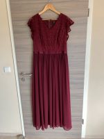 Abendkleid , Bordeaux, Gr.2XL Niedersachsen - Moormerland Vorschau