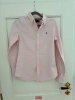 Rosa weiß gestreifte Polo Ralph Lauren Bluse Oxford 34 XS baumw Frankfurt am Main - Nordend Vorschau