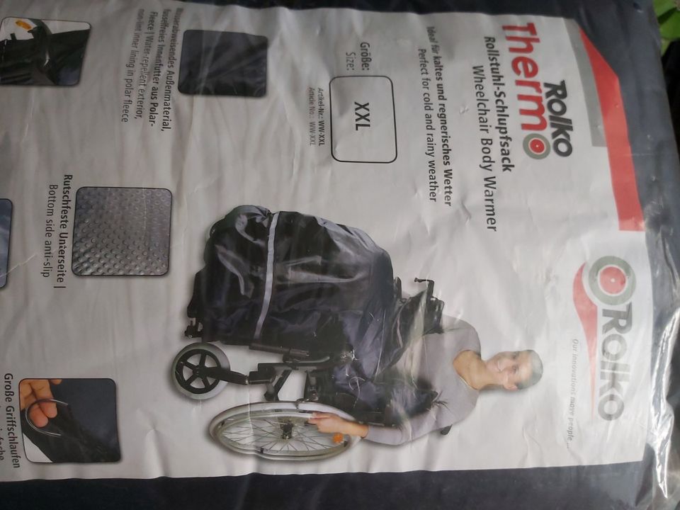 Rollko Thermo Schlupfsack in XXL, Rollstuhl, Scooter in Willebadessen