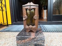 Grablicht / Grablaterne / Grablampe  Bronze auf poliertem Granit Niedersachsen - Harsum Vorschau