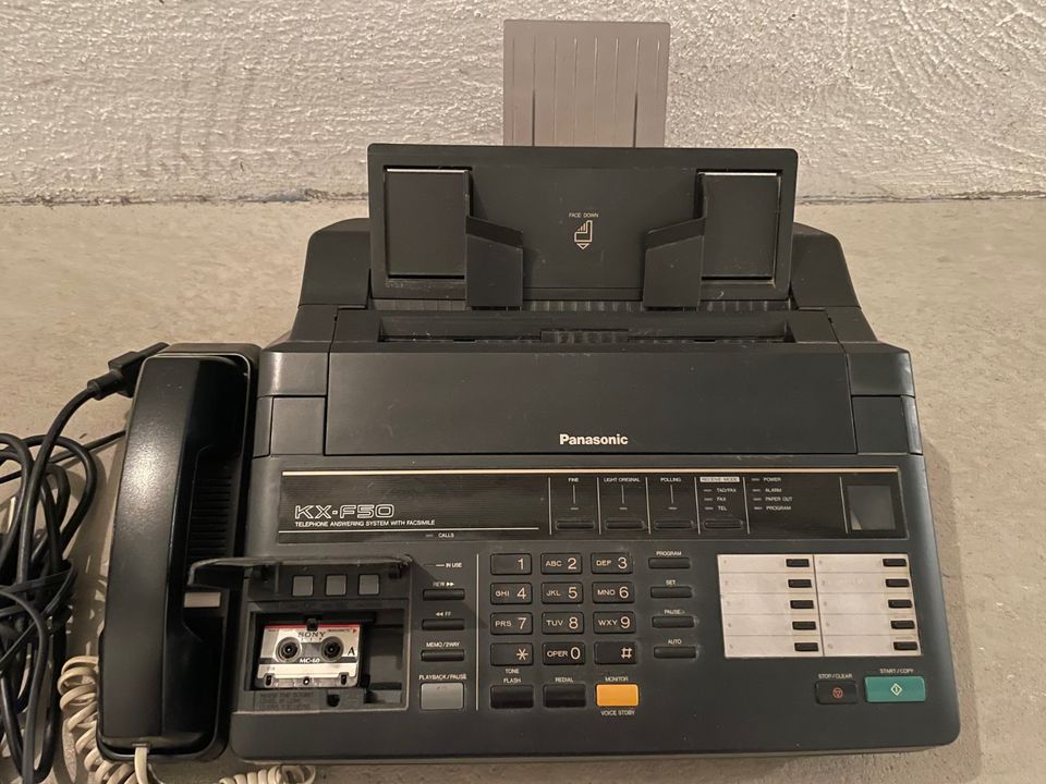 Vintage! Panasonic Telefon- Faxgerät inkl. Zubehör in Nürnberg (Mittelfr)