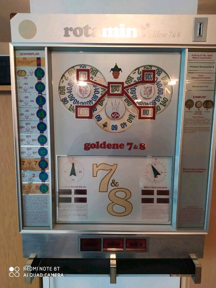 Rotamint Spielautomat 7&8, spielbereit in Bremen