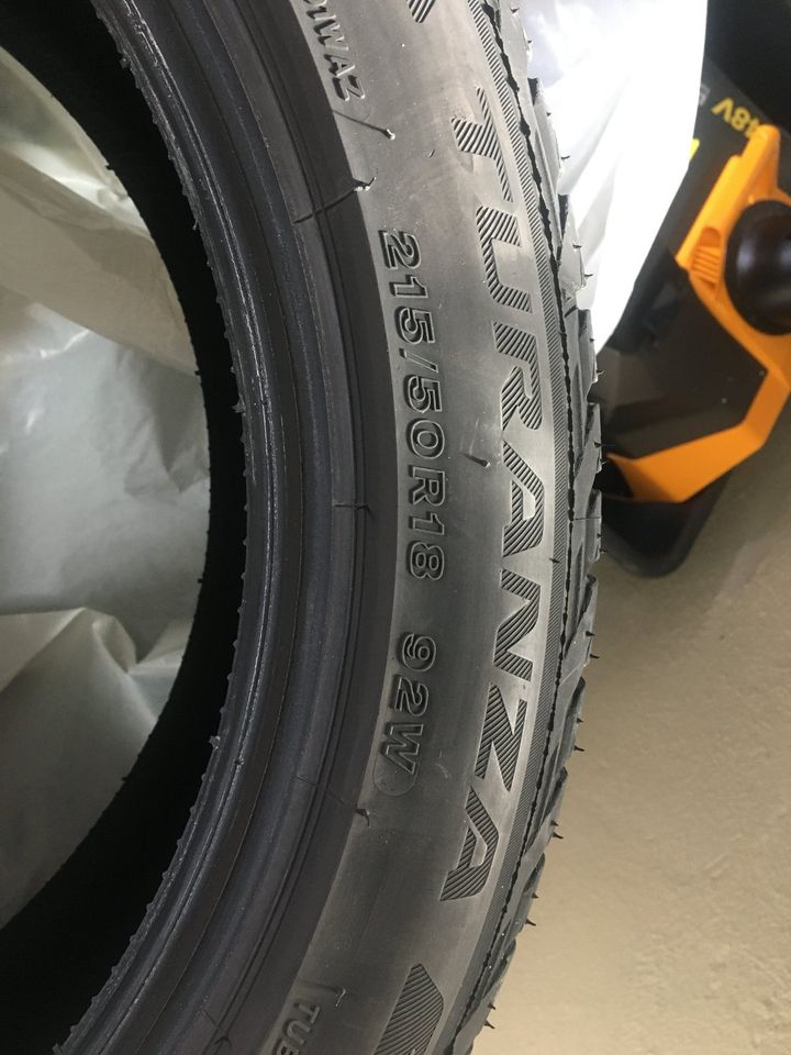 4 nagelneue Sommerreifen Bridgestone Turanza 215/50 in Steinheim