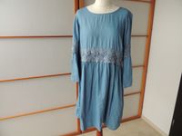 3/4 Arm Kleid Tunika blau Jeans Spitze Gr. 40 von C&A Brandenburg - Paulinenaue Vorschau