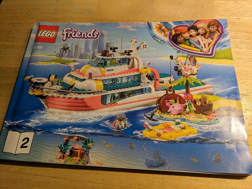 Lego Friends 41381 Boot für Rettungsaktionen und Legoinseln in Ehningen