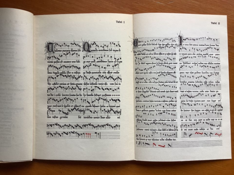 Friedrich Gennrich: Abriß der Mensuralnotation des XIV. Jahrh. in Hannover