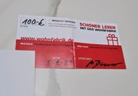 Wohnfabrik Pforzheim 100€ Gutschein Baden-Württemberg - Pforzheim Vorschau